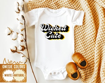 Wicked Cute Halloween Baby Onesie - Retro Halloween Toddler Tee - Wicked Cute Halloween Outfit