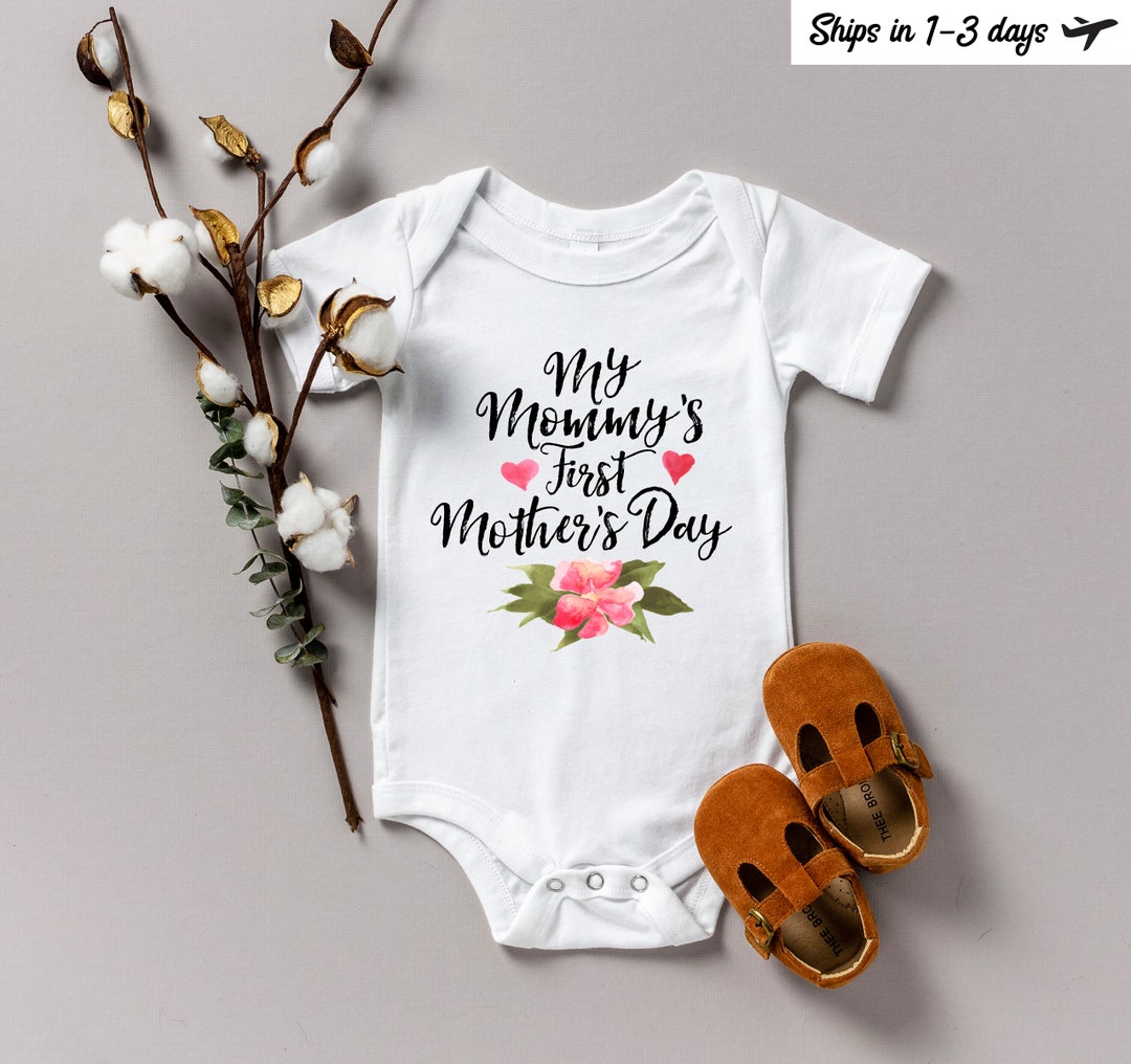 Mommys First Mothers Day Onesie®, Happy Mother's Day Onesie®, Mother's ...