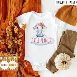 Little Peanut Girl Elephant Baby Bodysuit, Baby ONESIES® brand