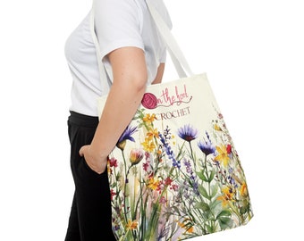 On The Hook Project Tote - Wildflowers