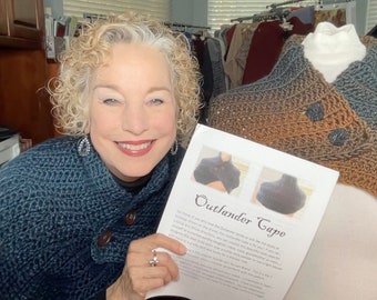 Outlander Cape Crochet Pattern (PDF)