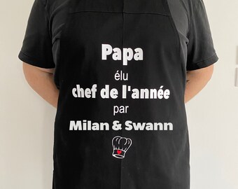 Personalized Dad Apron - Personalized Apron - Dad Gift - Father's Day - Personalized Dad Gift - Father's Day Gift