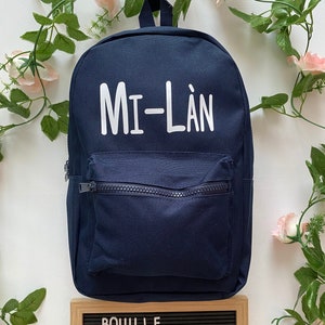 Sac à dos enfant personnalisé Prénom - Sac à dos maternelle - Sac à dos personnalisé - Sac à dos enfant personnalisé - Sac à dos prénom