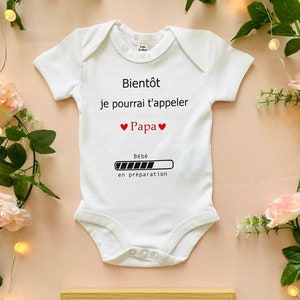 Personalized bodysuit "Future dad" - Future dad bodysuit - Pregnancy announcement - Future dad announcement - Pregnancy announcement bodysuit - Pregnancy dad announcement