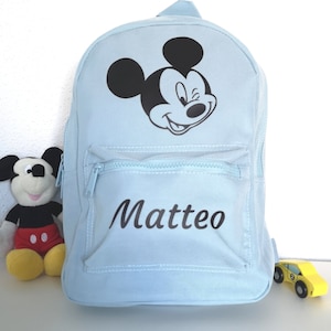 Sac à dos enfant "Mickey" - Sac à dos maternelle - Sac à dos personnalisé - Sac à dos enfant personnalisé - Sac à dos prénom - Sac d'école