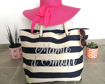 Personalized Grandma Beach Bag - Grandma Bag - Personalized Grandma Bag - Grandma Gift - Grandma Beach Bag - Personalized Grandma Tote Bag
