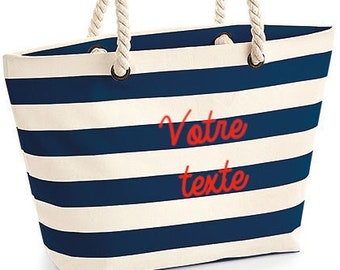 Personalized beach bag - Personalized bag - Personalized gift - Personalized gift idea - Personalized tote bag - Personalized tote bag