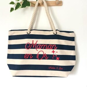&quot;Golden Mom&quot; Beach Bag - Personalized Beach Bag - Mom Bag - Personalized Mom Bag - Mom Gift - Personalized Mom Gift