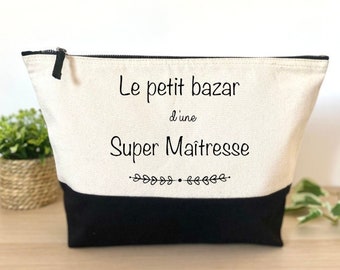 Personalized pencil case/pouch - Teacher pencil case - Personalized pouch - Personalized teacher gift - Teacher gift idea