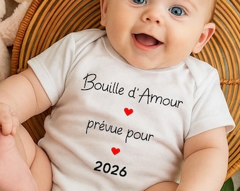 2026 Pregnancy Announcement Bodysuit - Personalized Pregnancy Announcement Bodysuit - Original Pregnancy Announcement - Pregnancy Announcement - Baby Bodysuit 2026