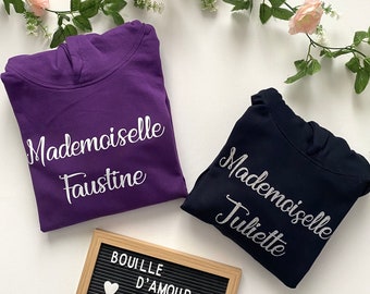 Personalized children's sweatshirt - Children's sweatshirt - Children's first name sweatshirt - Customizable children's sweatshirt - Personalized children's sweater with first name