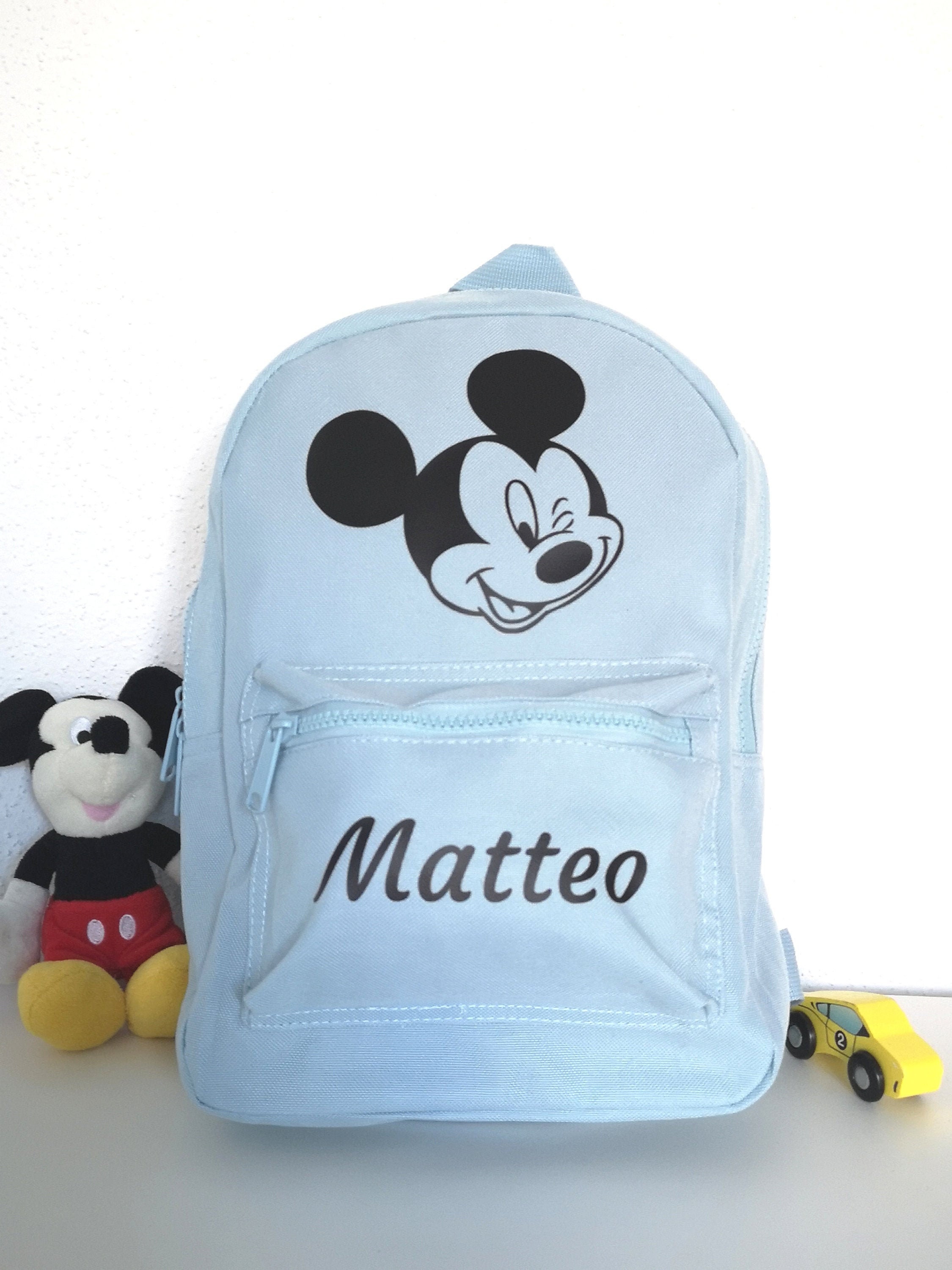 Undercover Sac à dos personnalisé pour maternelle avec nom Disney