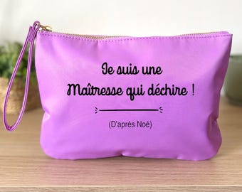Gepersonaliseerde etui / etui - Gepersonaliseerde etui voor leraren - Etui voor leraren - Cadeau voor leraren - Idee voor cadeau voor leraren
