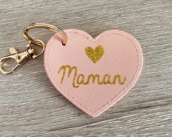 Porte clés Maman - Porte clés personnalisé - Porte clés personnalisé maman - Cadeau maman - Fête des mères - Porte clés pour maman