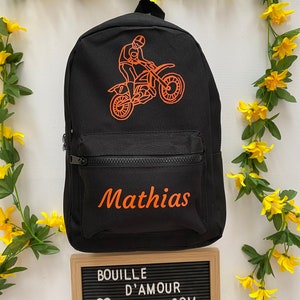 Sac à dos moto personnalisé