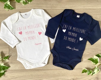 I Have the Best Mom in the World Bodysuit - Mother's Day Gift - Mom Gift - Happy Mother's Day - Personalized Mom Bodysuit - Mom Gift Idea