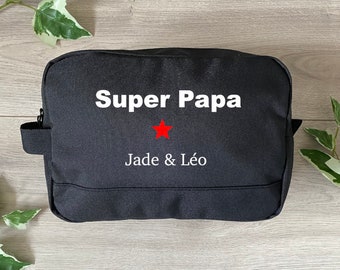 Personalized toiletry bag - Customizable toiletry bag - Gift for dad - Personalized gift idea - Dad gift