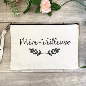 Personalized Mother-Veilleuse Pouch - Personalized Mom Pouch - Mom Gift - Mother&#39;s Day Gift - Personalized Mom Kit