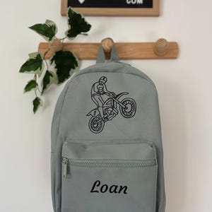 Sac à dos avec moto