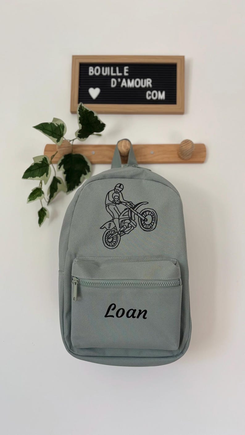 Sac à dos avec moto