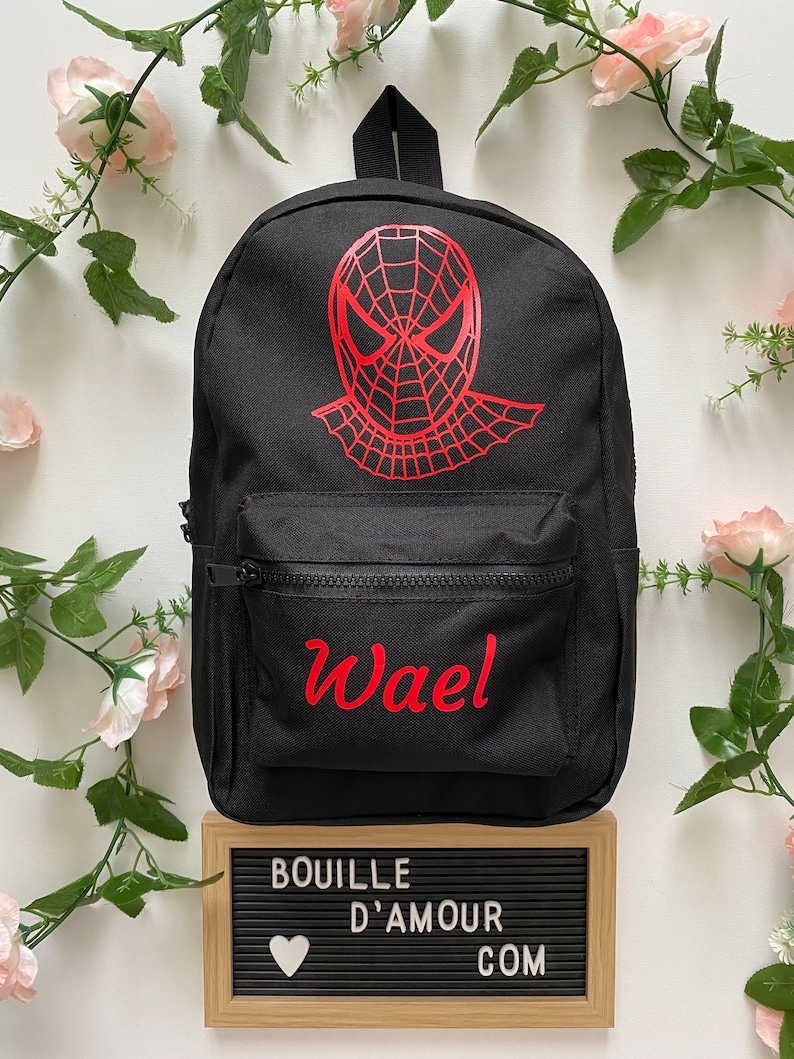 Sac à dos enfant Spiderman