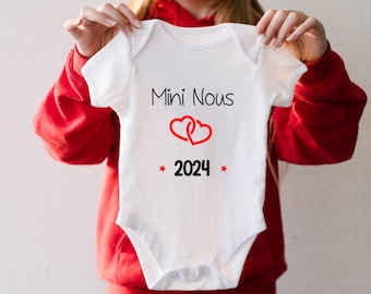 Mini us body 2024 - Baby body 2024 - Pregnancy announcement body - Pregnancy announcement - Original pregnancy announcement - Pregnancy announcement 2024