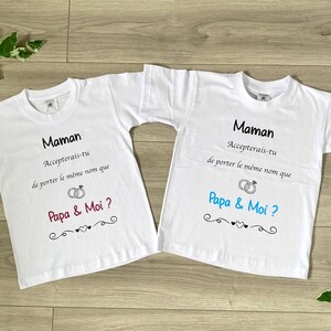 Marriage proposal T-shirt bodysuit Marriage proposal Personalized marriage proposal Marriage announcement Marriage proposal bodysuit image 8