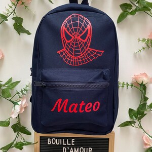 Sac à dos maternelle personnalisé
