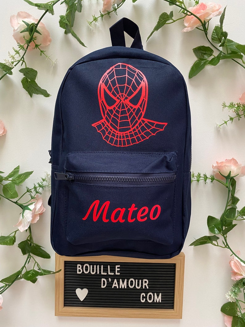 Sac à dos maternelle personnalisé