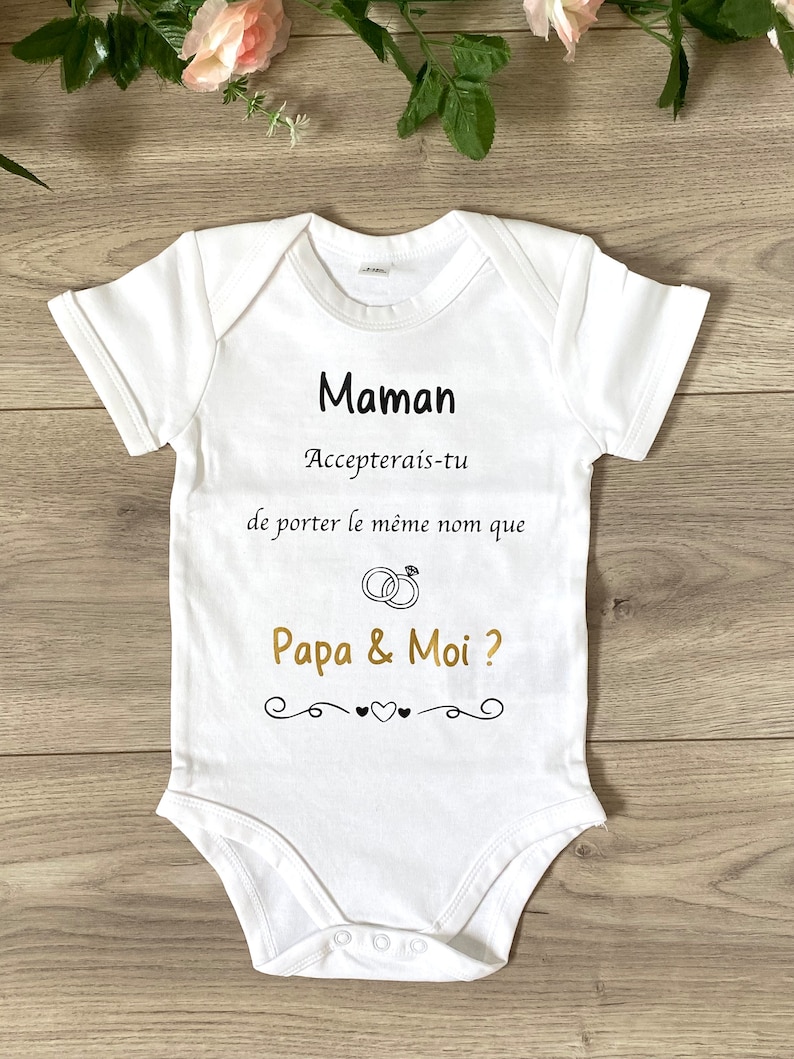 T-shirt demande en mariage