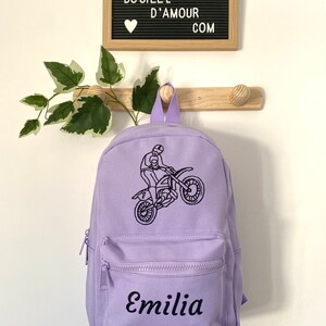 Sac à dos enfant moto