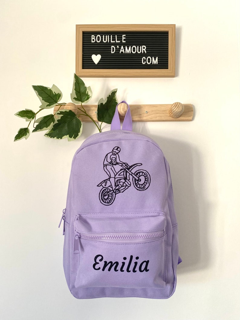 Sac à dos enfant moto
