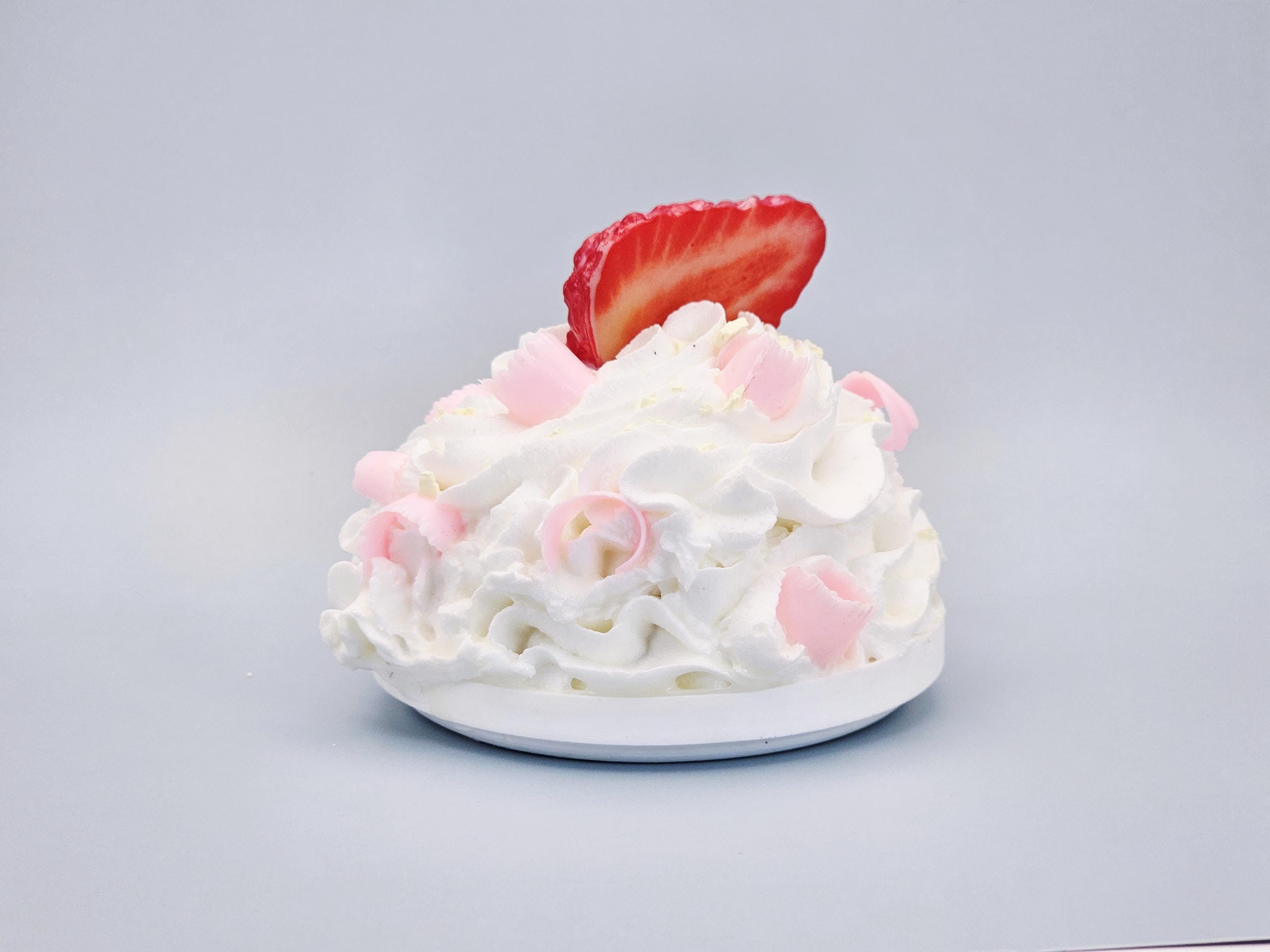 Luxury Pink Highland Cow Mug Set – 15oz with Handmade Faux Whipped Cream Topper - Thumbnail 2