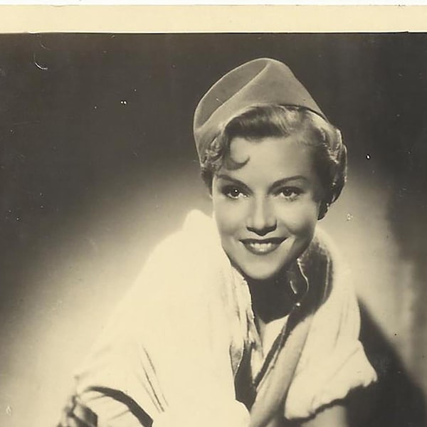 Anabella, Vintage Postcard, French Cinema Actress, 1940s