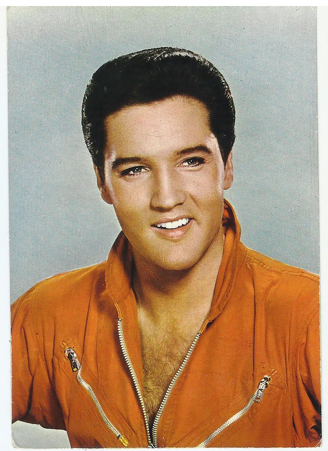 Elvis Presley, Vintage Postcard, American Singer and Actor, Turkish ...