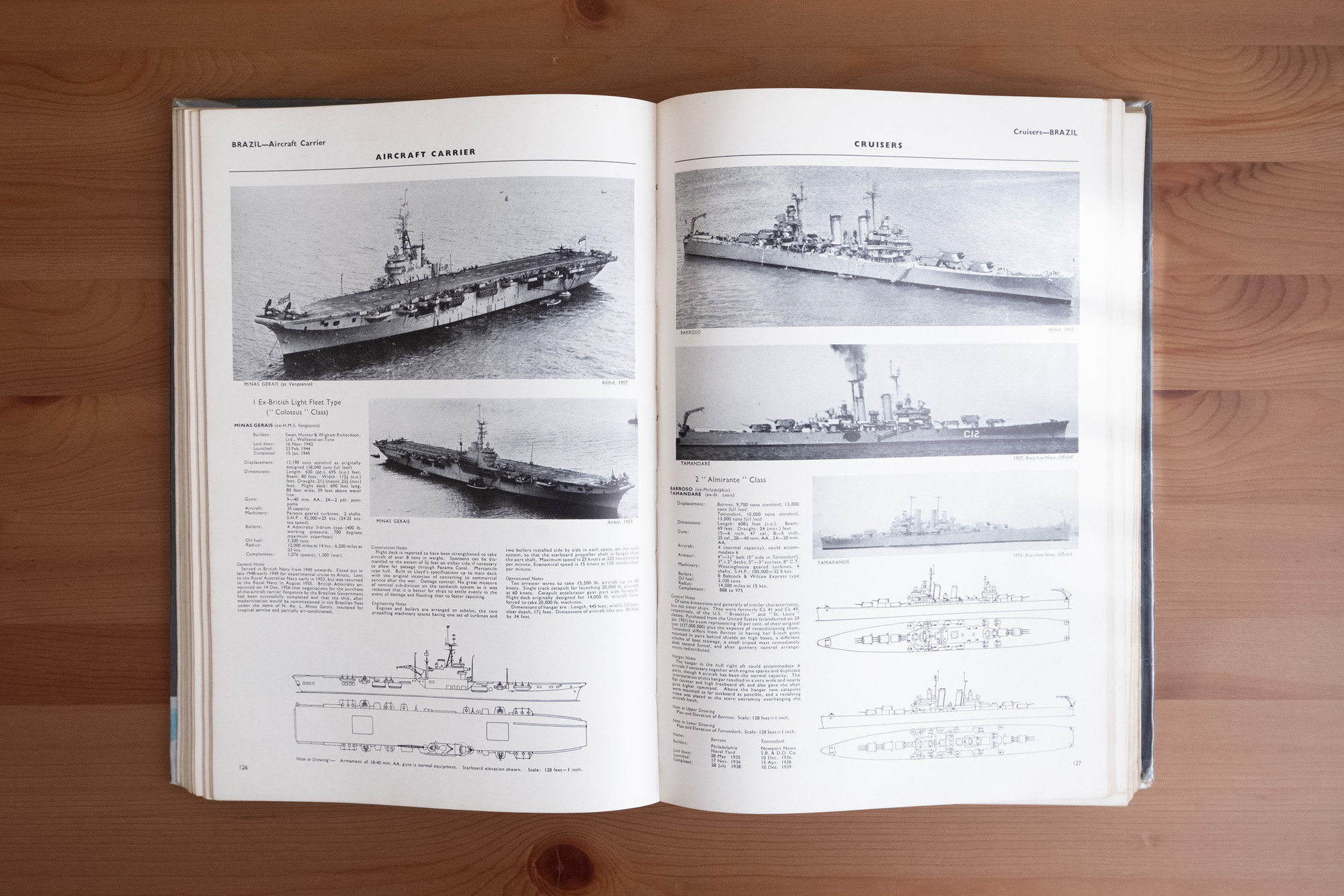 Jane's Fighting Ships 1957-1958, Vintage Book, Naval History Jane's Fighting Ships 1957-1958, Vintage Book, Naval History