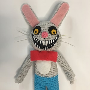 Mr Hopp from Playhouse 2 amigurumi attachment doll knitting pattern (PDF) Spanish and English