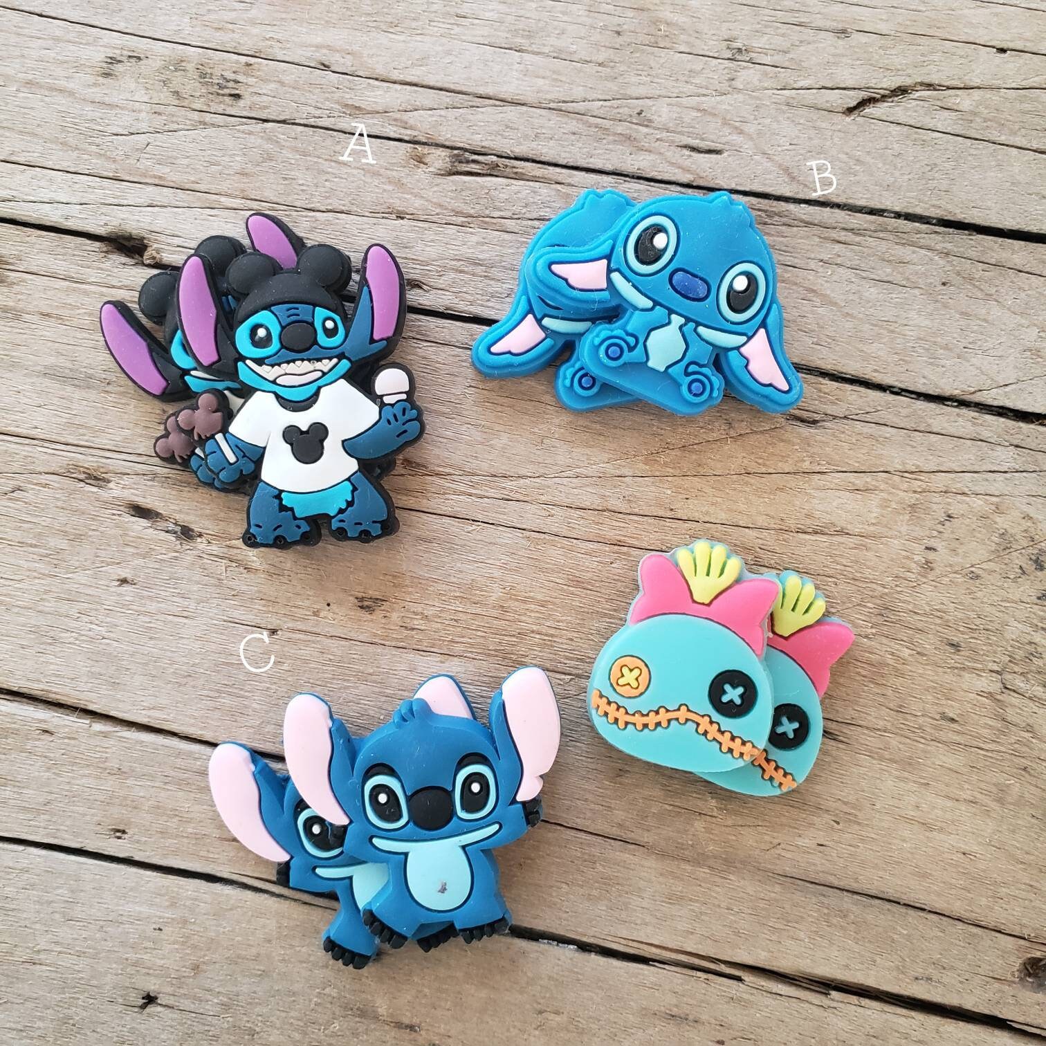 Stitch - Set of 2 - PVC Resin - Resin Flatback - Character - Supplies…