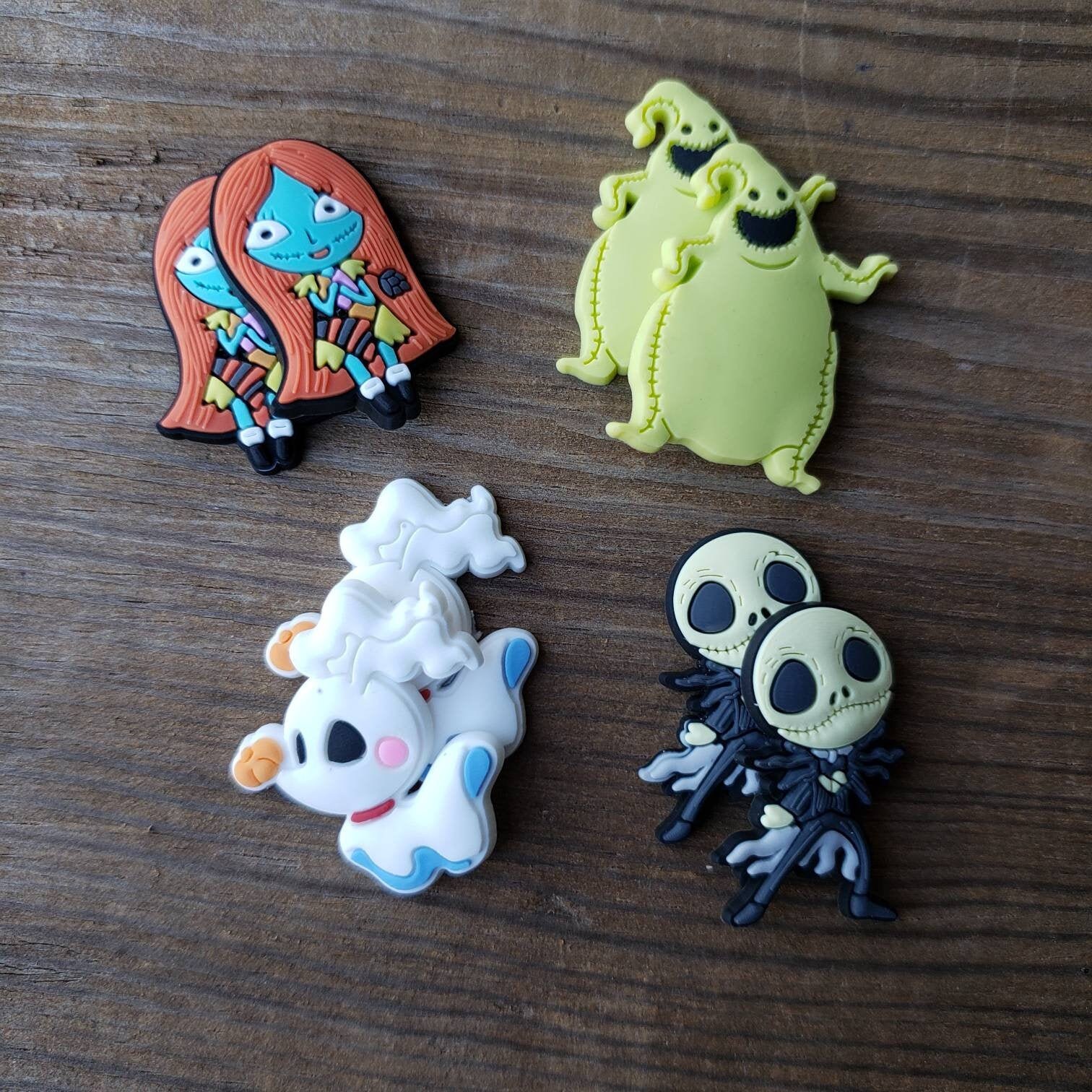 Nightmare Before Christmas - Set of 2 - PVC Resin - Flatback - Charac…
