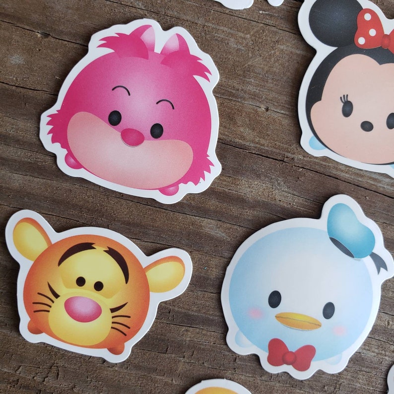 32 pcs disney emoji sticker pack emoji stickers vinyl etsy