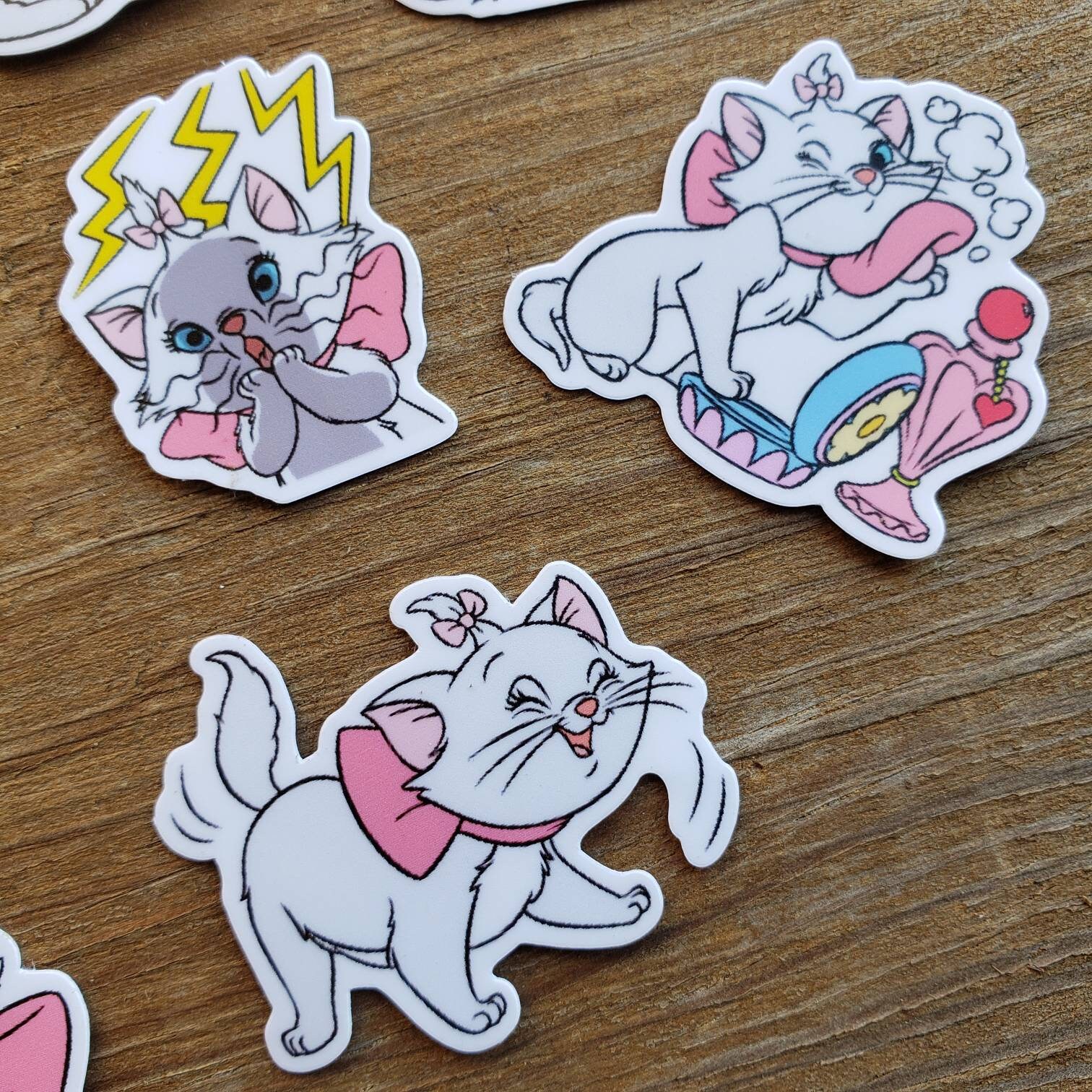 40 pcs Aristocats Sticker Pack Marie Stickers Vinyl | Etsy