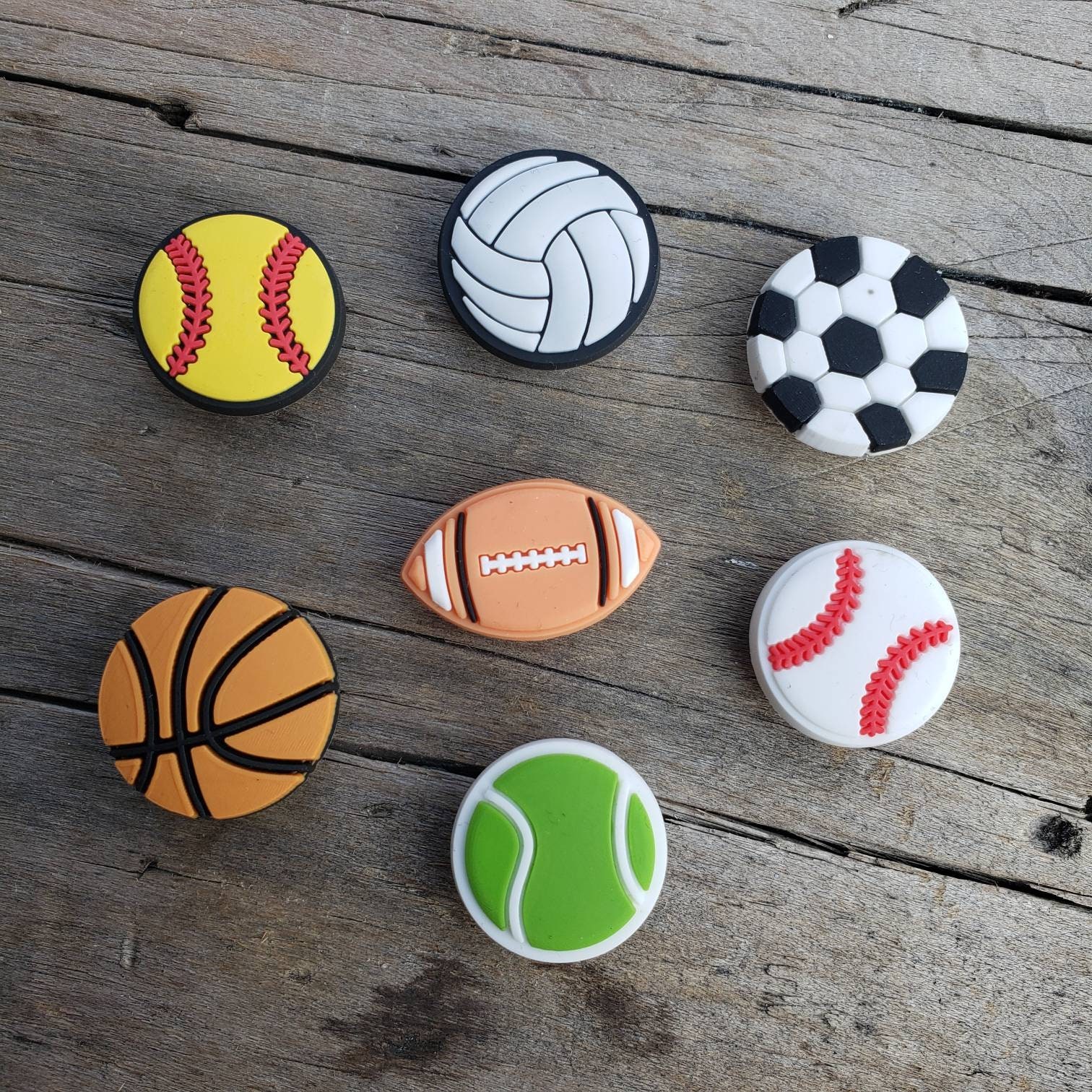 Sports Shoe Charms - Soft PVC - Embellishment - Stocking Stuffers - R…