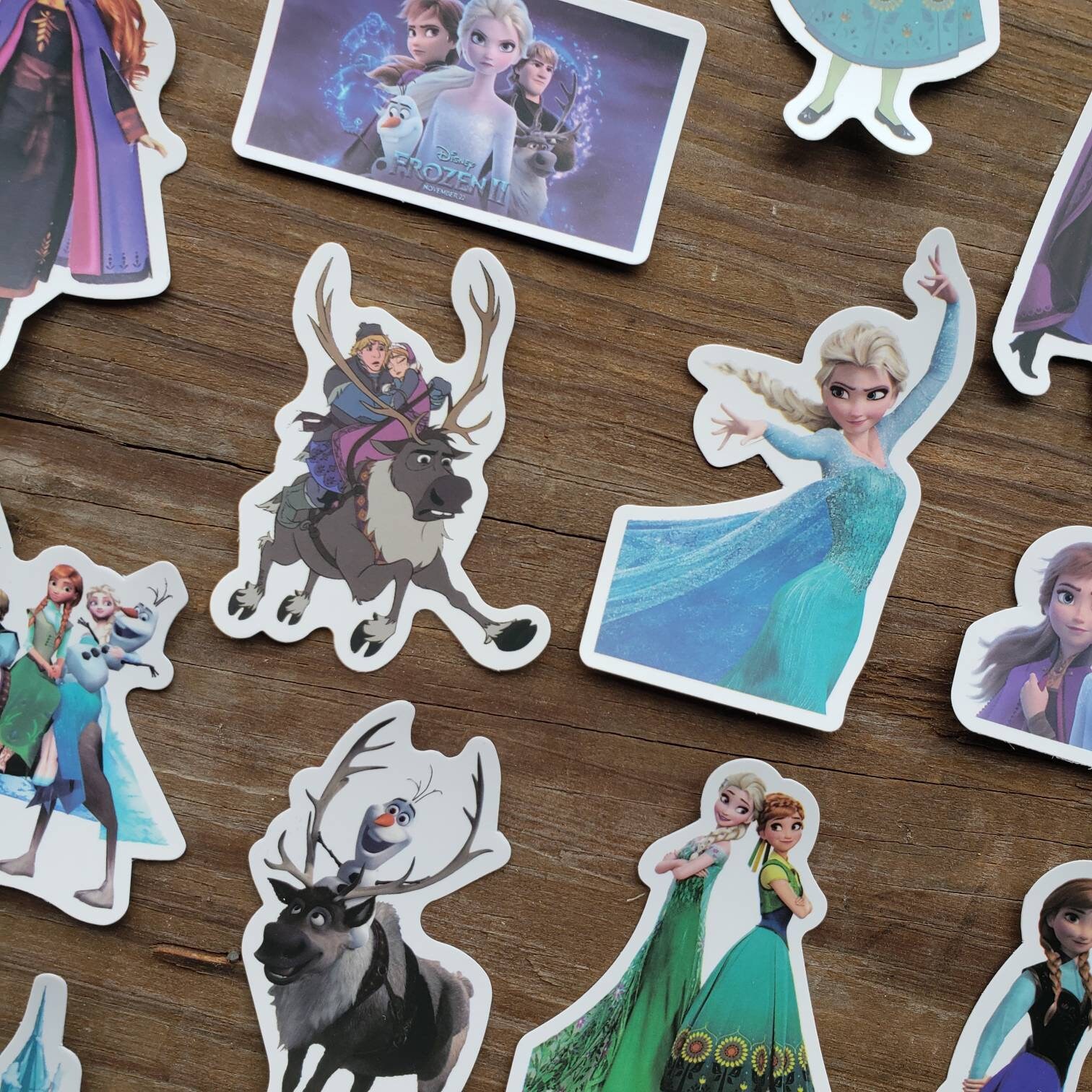 50pc Frozen Sticker Pack Elsa Stickers Vinyl Stickers Etsy