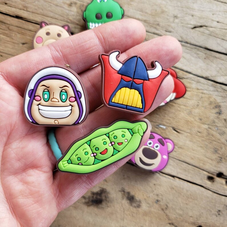 9PC Toy Story Shoe Charms Cartoon Charms Character Shoe Etsy