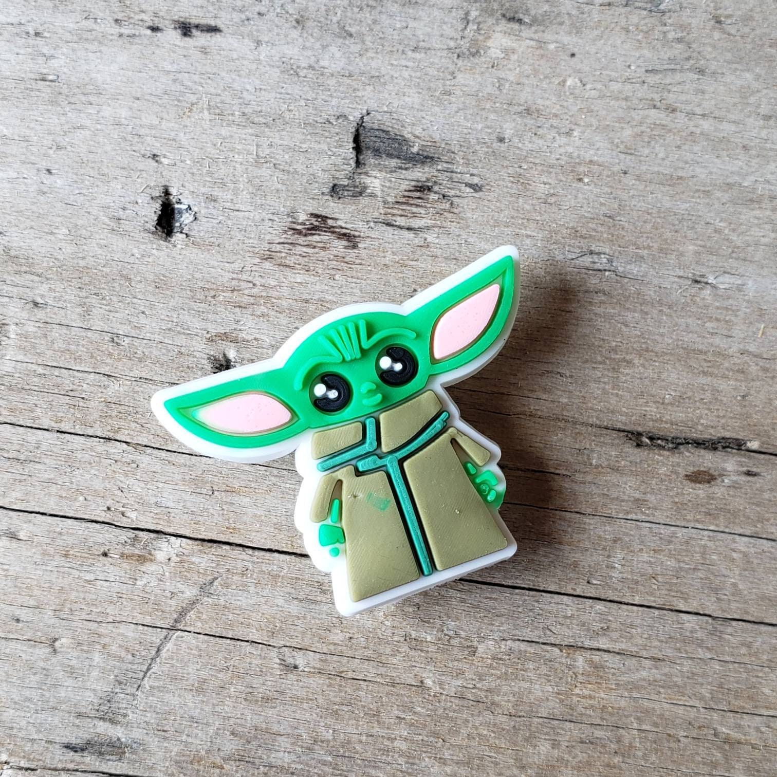 Baby Yoda Shoe Charms -- Soft PVC - Cartoon Charms - Character Shoe C…