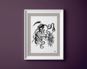 Snake Cake | Fine Art Giclée Archival Print