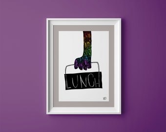 Lunchbox (Color) | Fine Art Giclée Archival Print