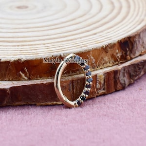 14k Rose Gold Clicker Lock, Diamond Charm Holder Lock, Marque shape Charm Holder Lock, Wholesale Gold enhancer Lock Jewelry