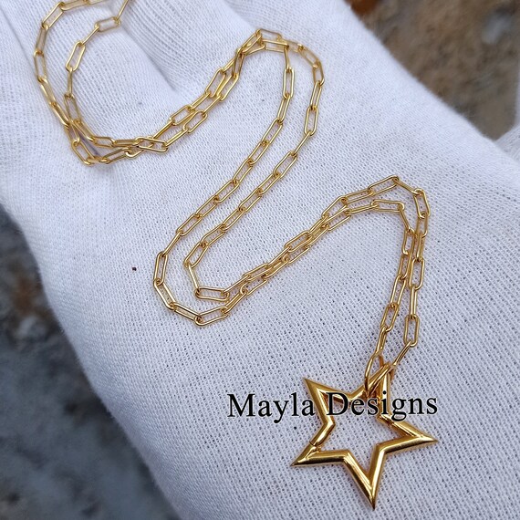 Star Carabiner Necklace - trends and gems