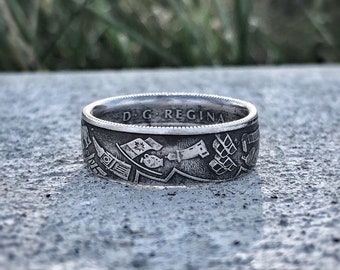 Canadian Coin Rings